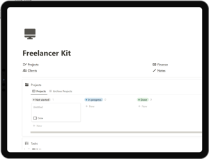Notion Freelancer Template