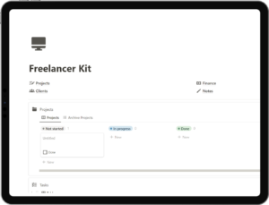 Notion Freelancer Template