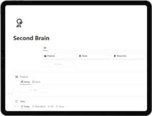 Notion Second Brain Template