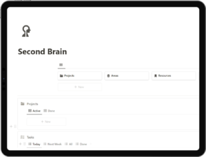 Notion Second Brain Template