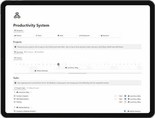 Premium Notion Templates